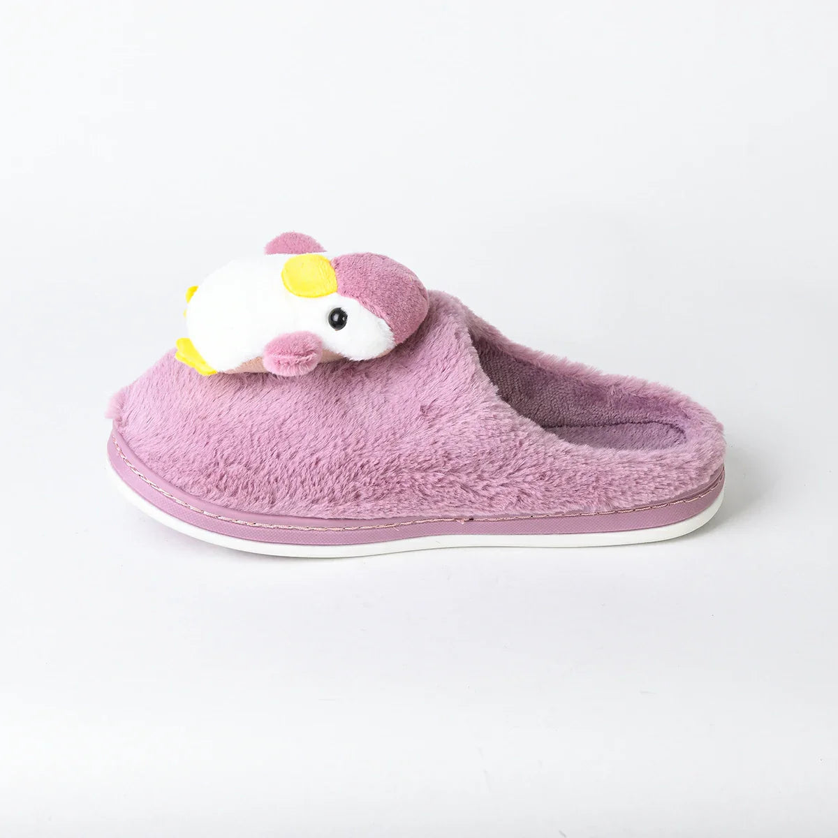 أتمني - شبشب لكلوك شتوي فرو للبيت للنساء