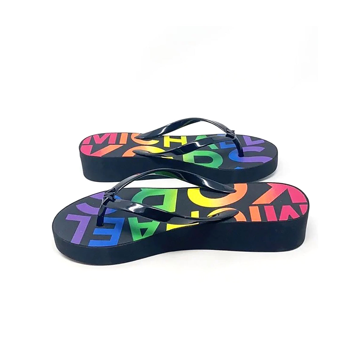 مايكل كورس - شبشب سهل الأرتداء مطبوع بشعار الماركة للنساء