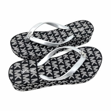 مايكل كورس - شبشب سهل الأرتداء مطبوع بشعار الماركة للنساء