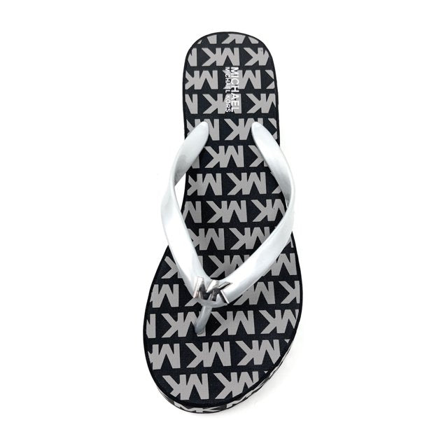 مايكل كورس - شبشب سهل الأرتداء مطبوع بشعار الماركة للنساء