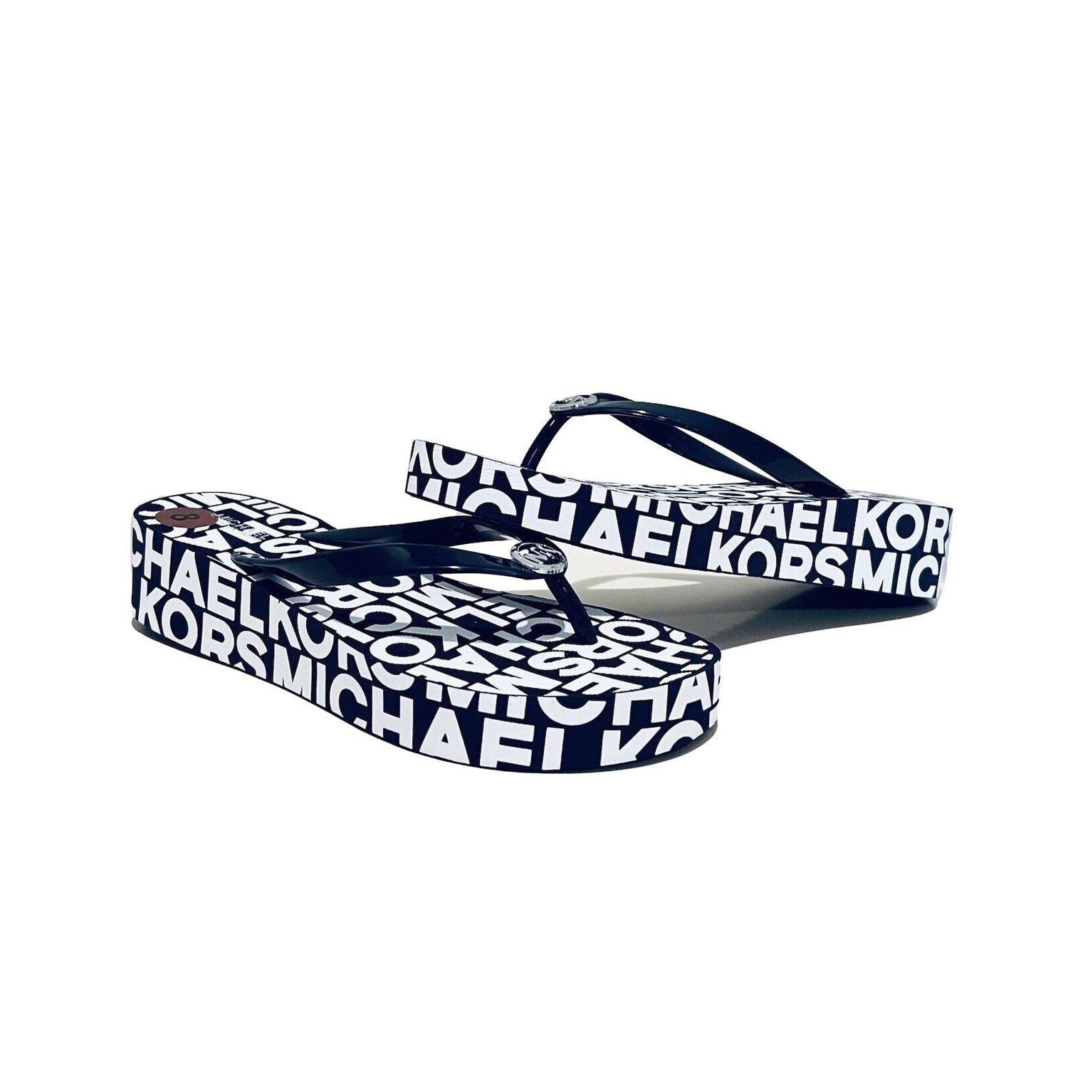 مايكل كورس - شبشب سهل الأرتداء مطبوع بشعار الماركة للنساء