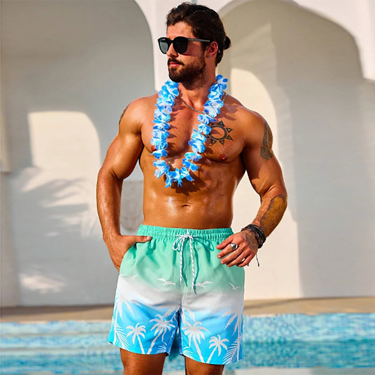 Swimming trunks for men