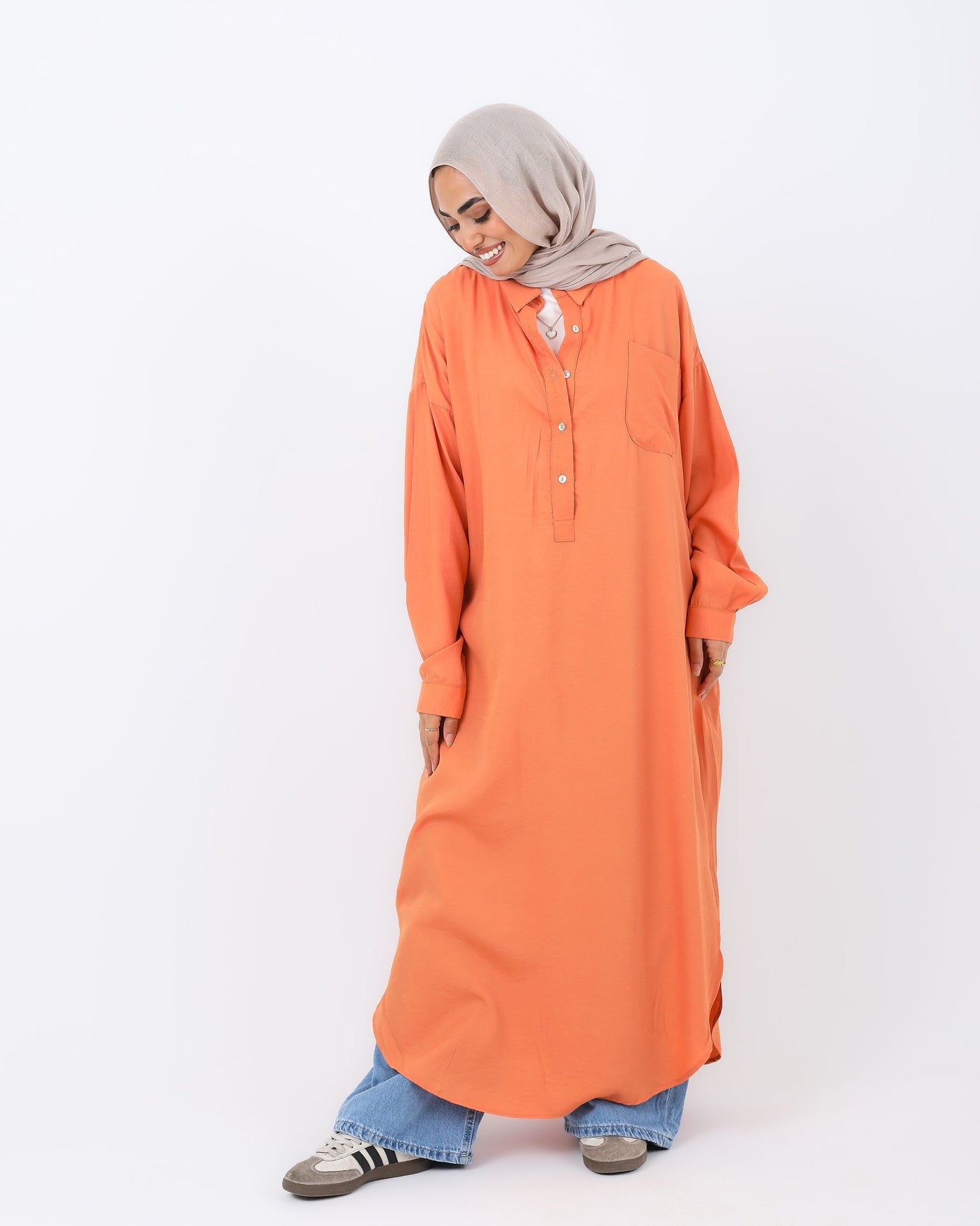 Just for Women - Pockets Dress Shirt