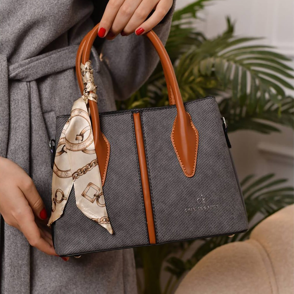 Booria - Women Hand Bag with Cross Hand