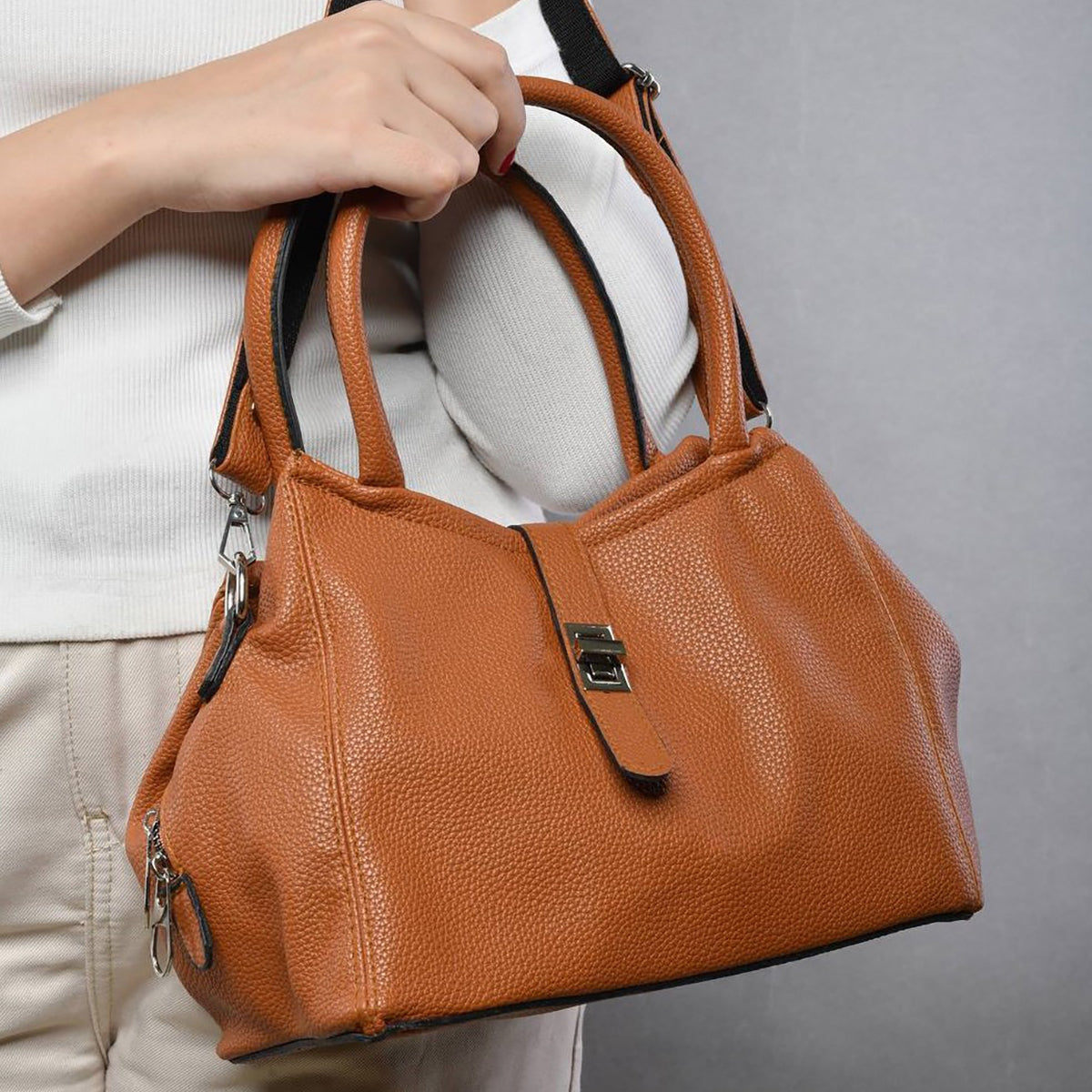 Booria - Women Hand Bag with Cross Hand