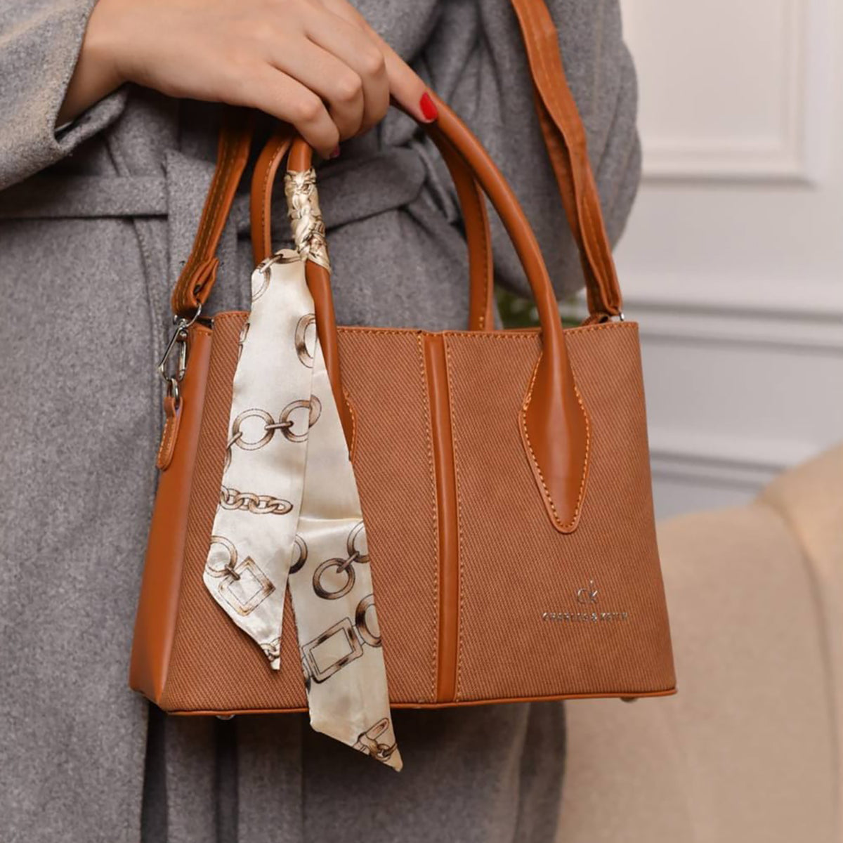 Booria - Women Hand Bag with Cross Hand