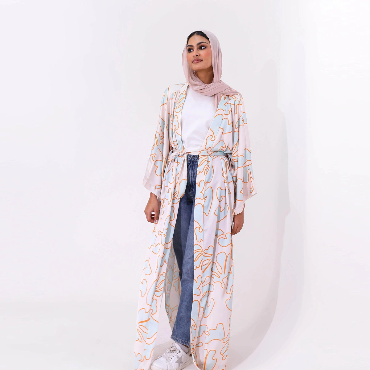 Just For Woomen - Printed Kimono