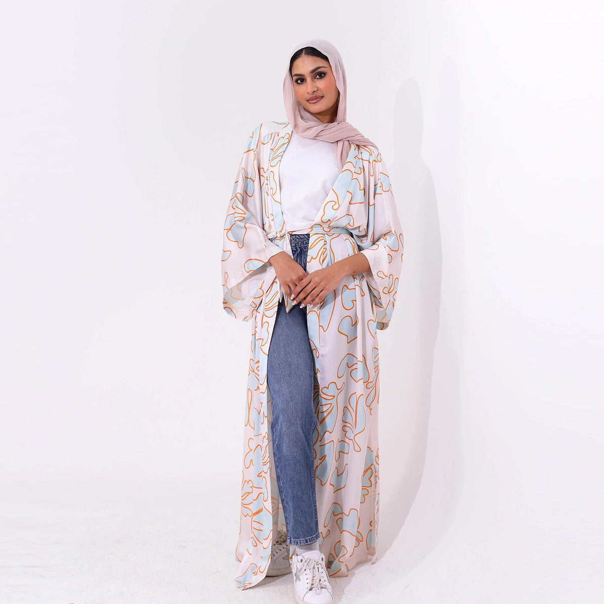 Just For Woomen - Printed Kimono