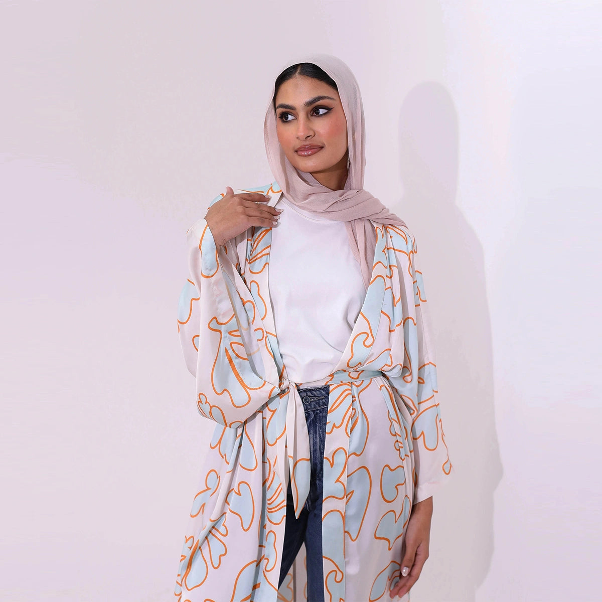 Just For Woomen - Printed Kimono