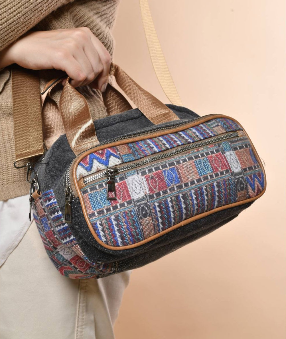 Booria - Handbag with a cross handle for women