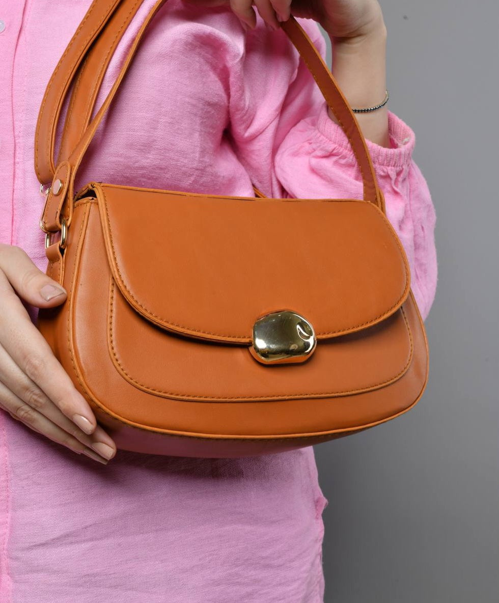 Booria - Handbag with a cross handle for women