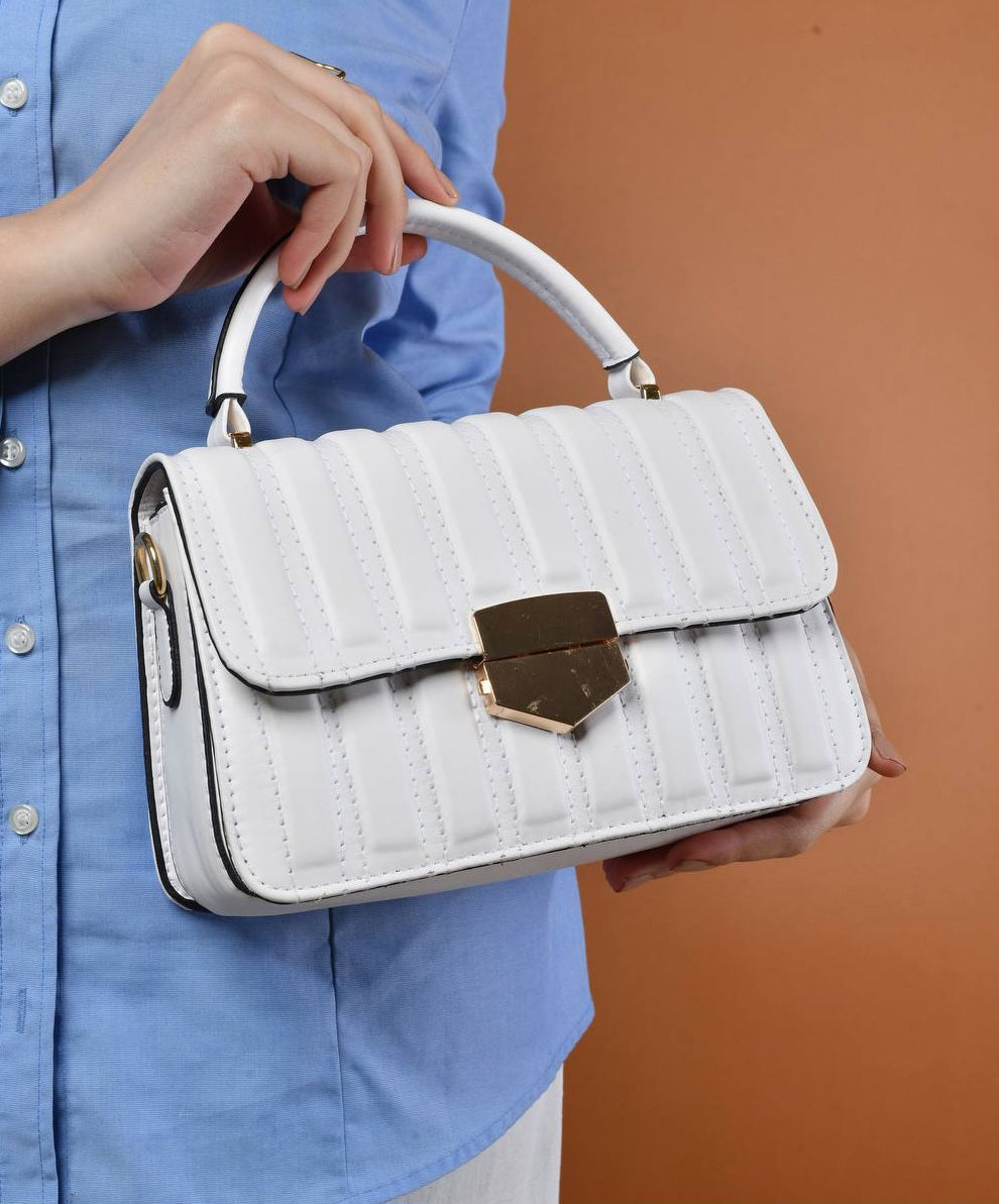 Booria - Handbag with a cross handle for women