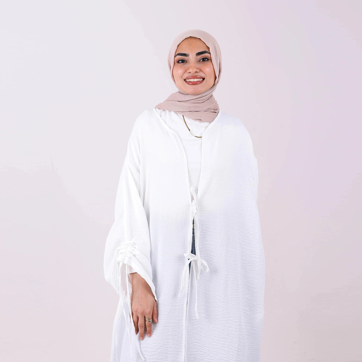 Just For Woomen - Dress Shirt with Bow Tie