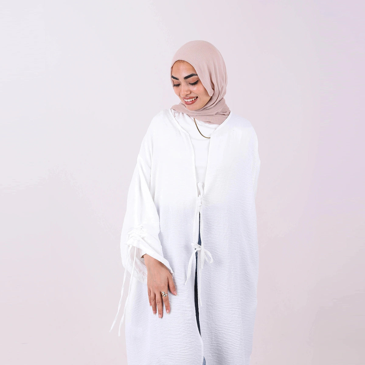 Just For Woomen - Dress Shirt with Bow Tie