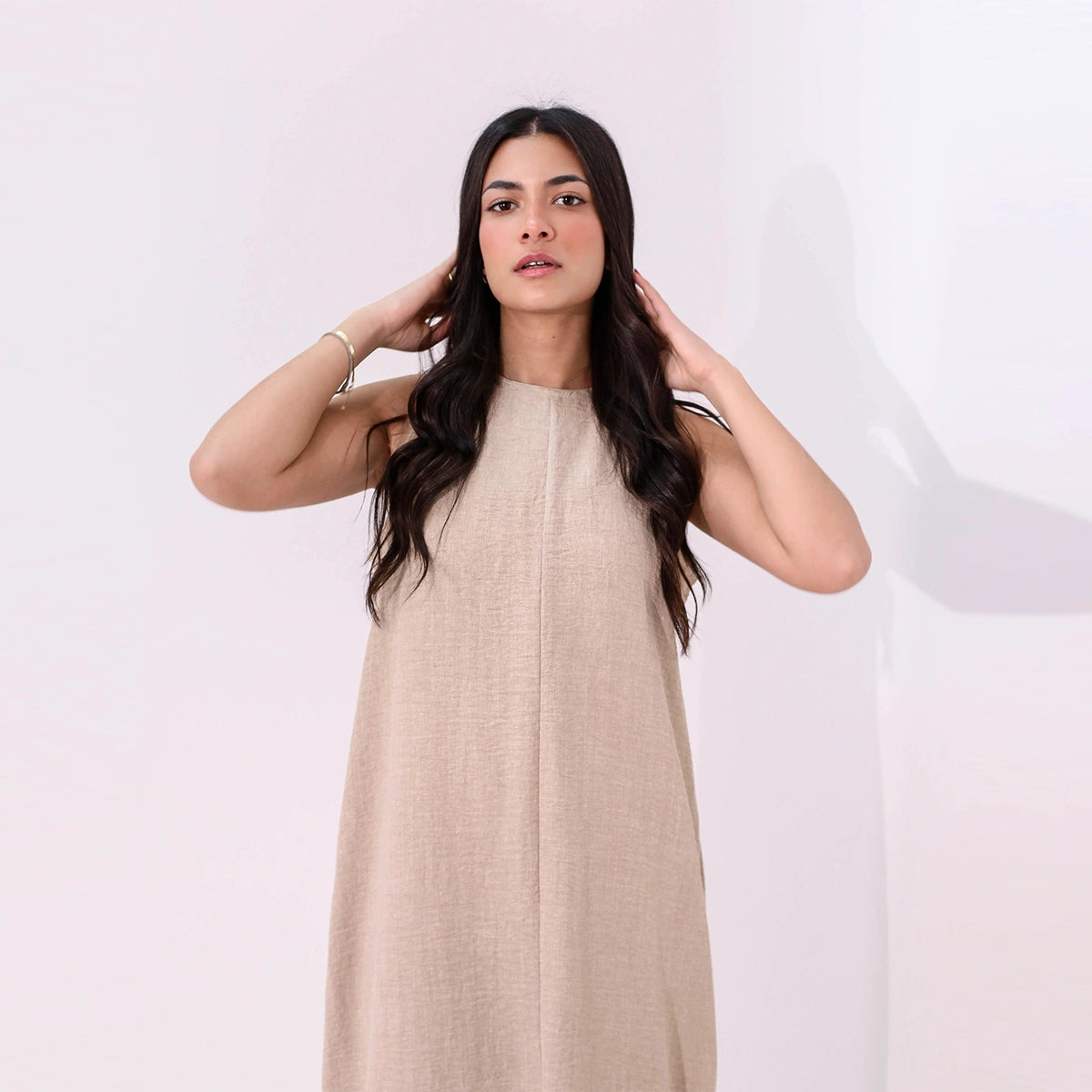 Just For Woomen - Basic Sleeveless dress