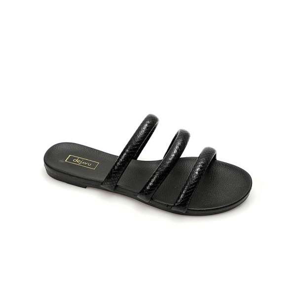 Dejavu - Strapped Flat Slipper