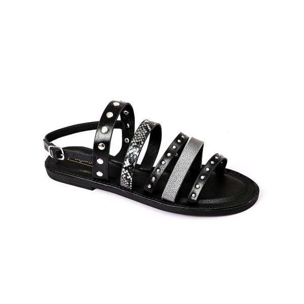 Dejavu - Strapped Flat Slipper