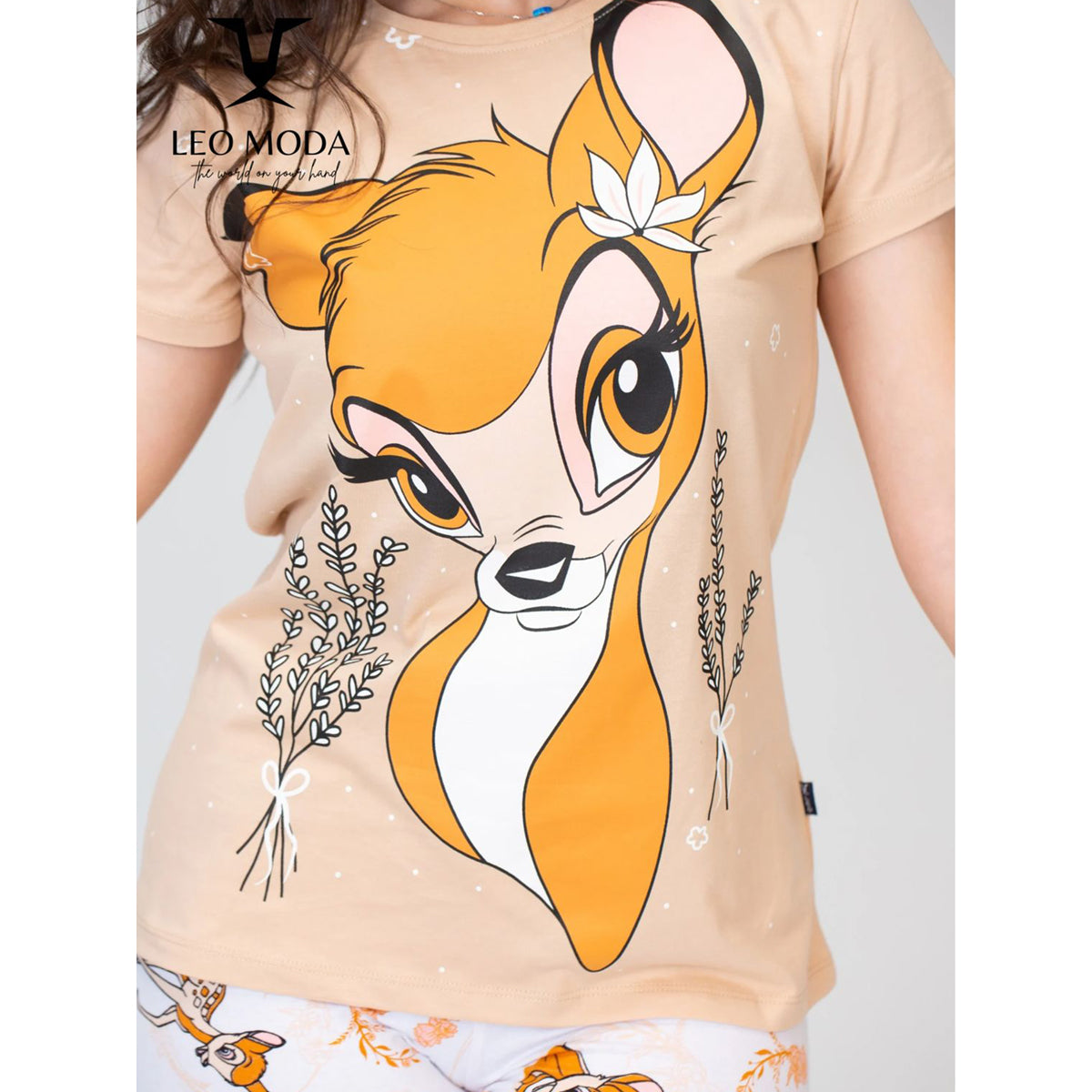 Leo Moda - Women Summer Cotton Pajama