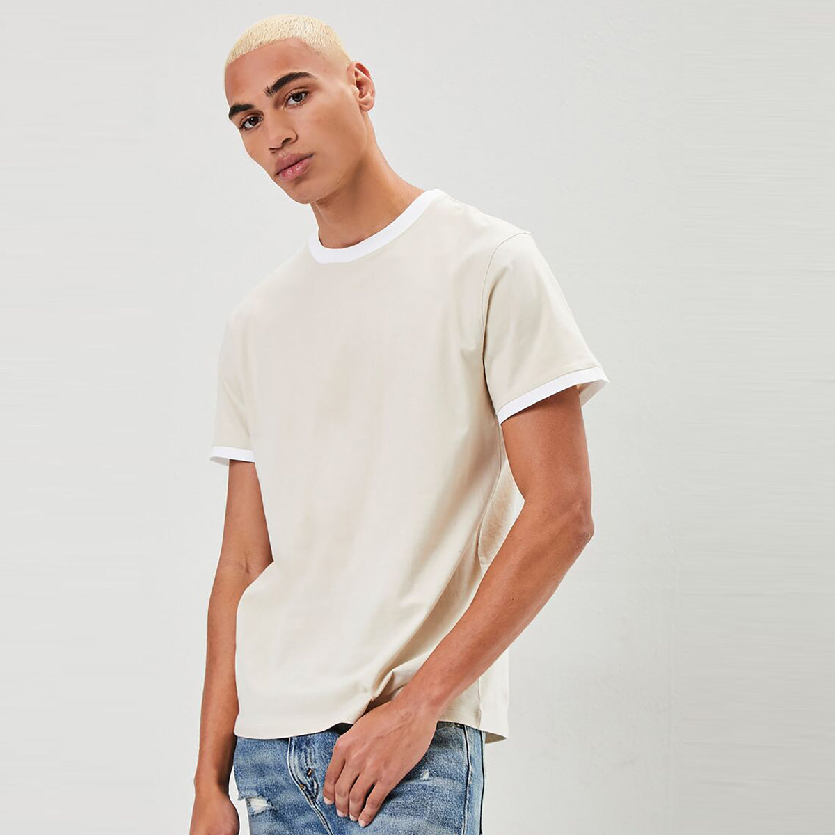 Forever21 - Stylish knit t-shirt for men - sold by FIG