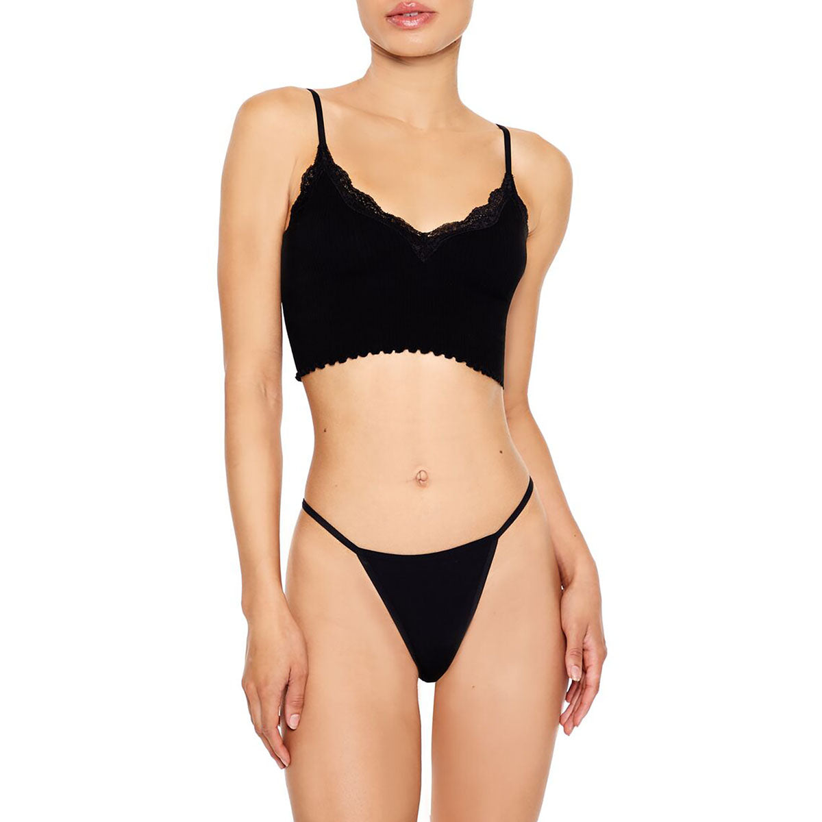 فوريفر 21 - سراويل داخلية من مزيج القطن للنساء - يباع بواسطة اف اى جى