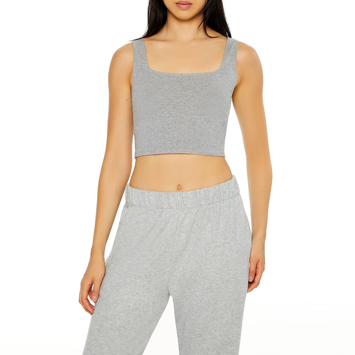 فوريفر 21 - توب قصير بدون أكمام للنساء - يباع بواسطة اف اى جى