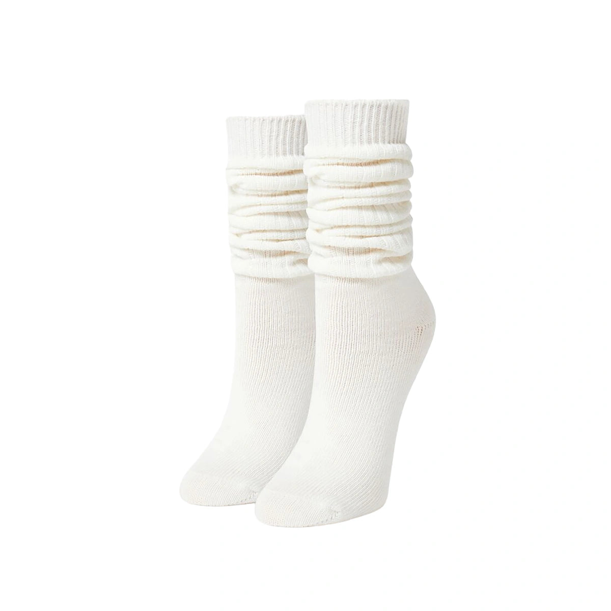 فوريفر 21 - جوارب مضلعة بطول الركبة - تُباع بواسطة اف اي جي