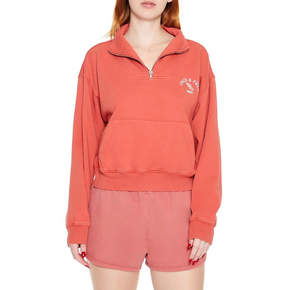 فوريفر 21 - بلوفر نصف سحاب للمسار والميدان - يُباع بواسطة اف اي جي