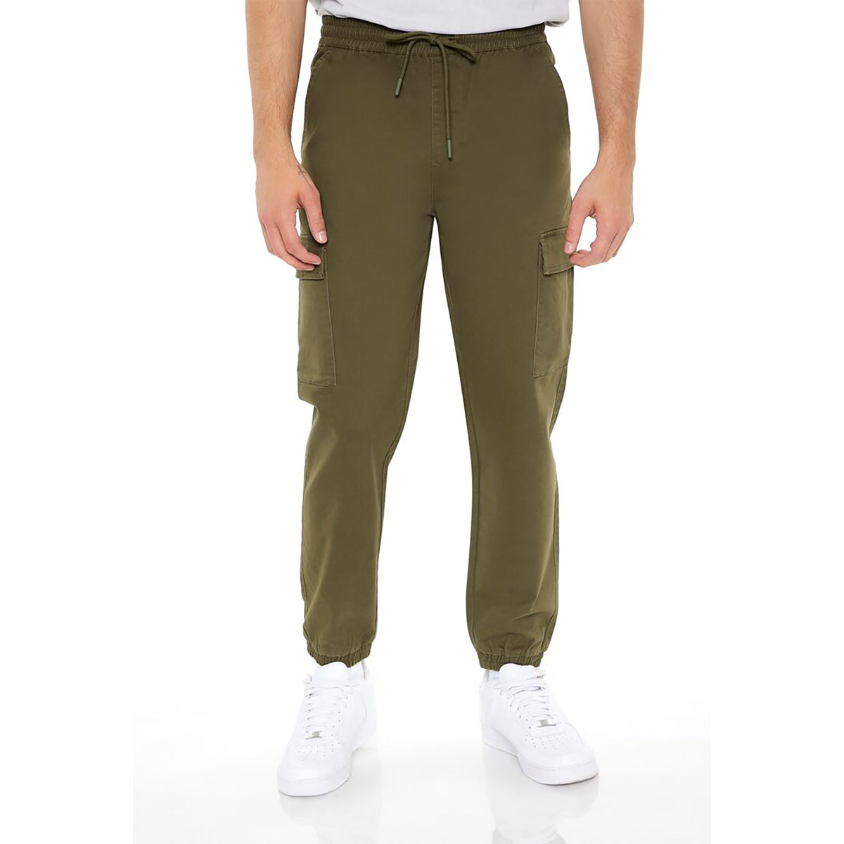 فوريفر 21 - بنطلون رياضي بسحّاب للرجال - يباع بواسطة اف اى جى