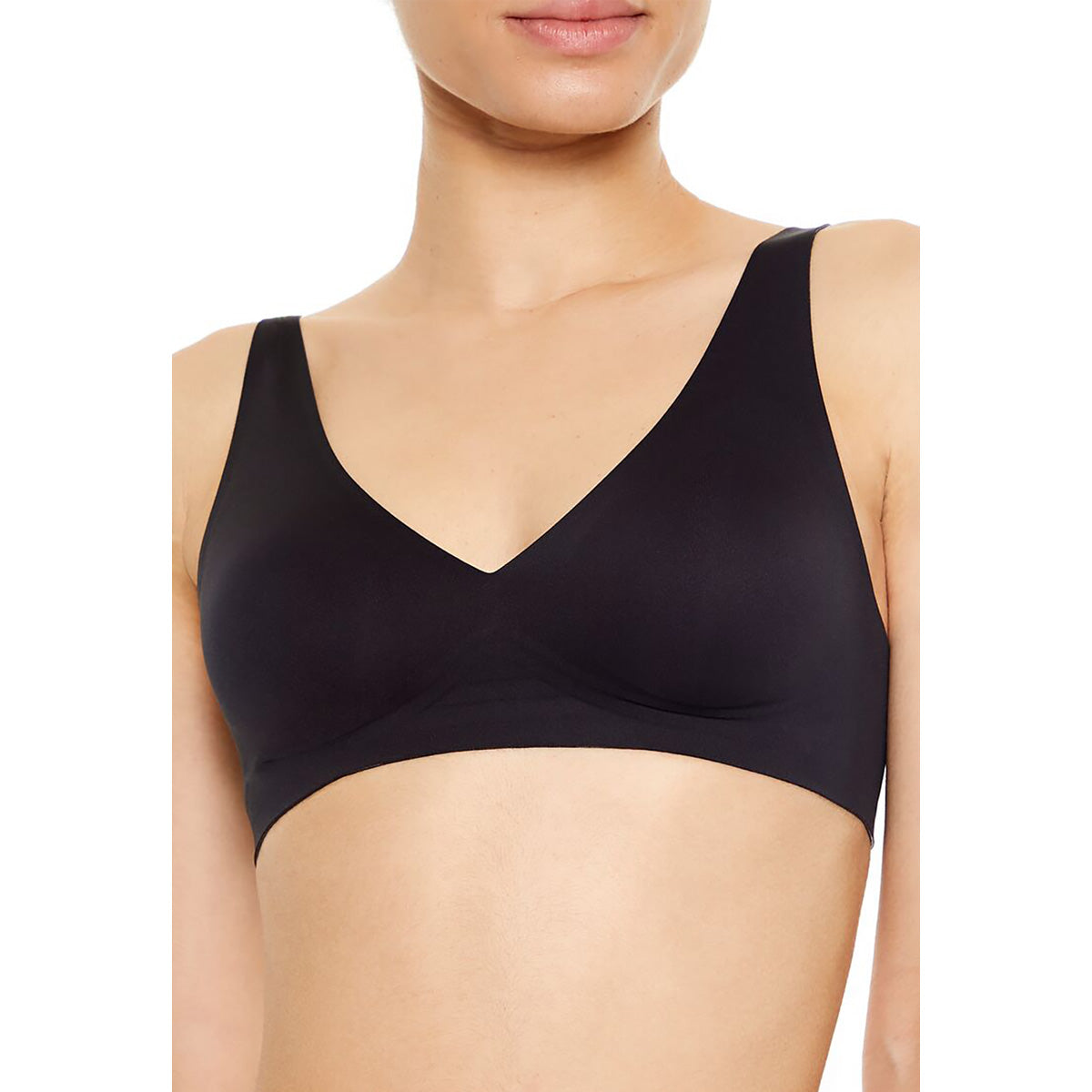 فوريفر 21 - حمالة صدر منخفضة الظهر بفتحة رقبة على شكل حرف V للنساء - يباع بواسطة اف اى جى