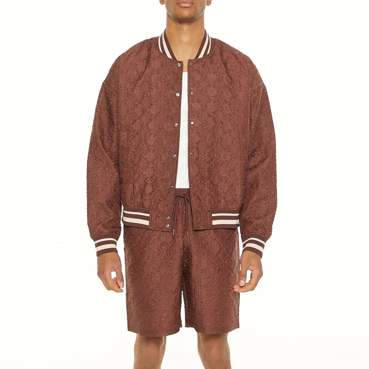 فوريفر 21 - سترة بومبر منسوجة - تُباع بواسطة اف اي جي