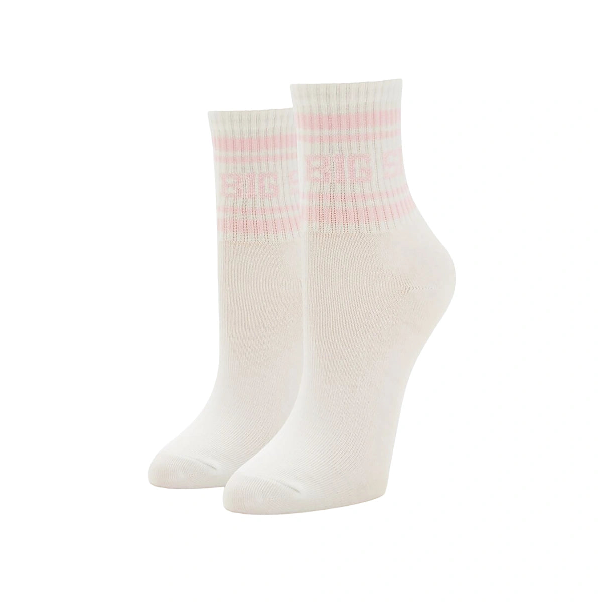 فوريفر 21 - مجموعة جوارب Big Sis Lil Sis Crew - عبوة من قطعتين - تُباع بواسطة اف اي جي