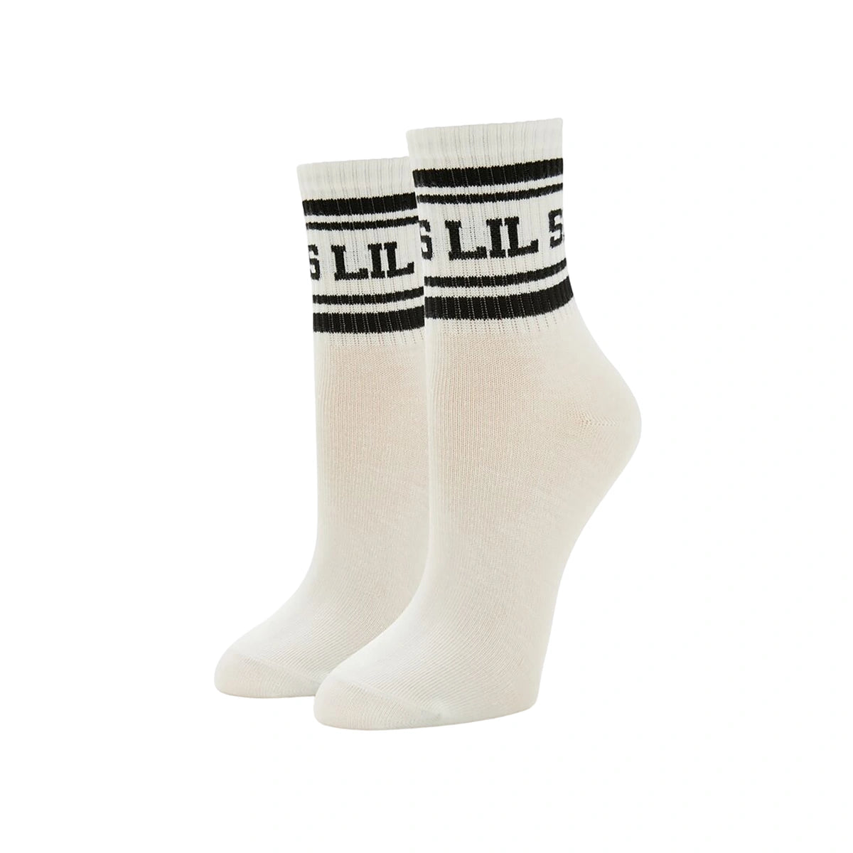 فوريفر 21 - مجموعة جوارب Big Sis Lil Sis Crew - عبوة من قطعتين - تُباع بواسطة اف اي جي
