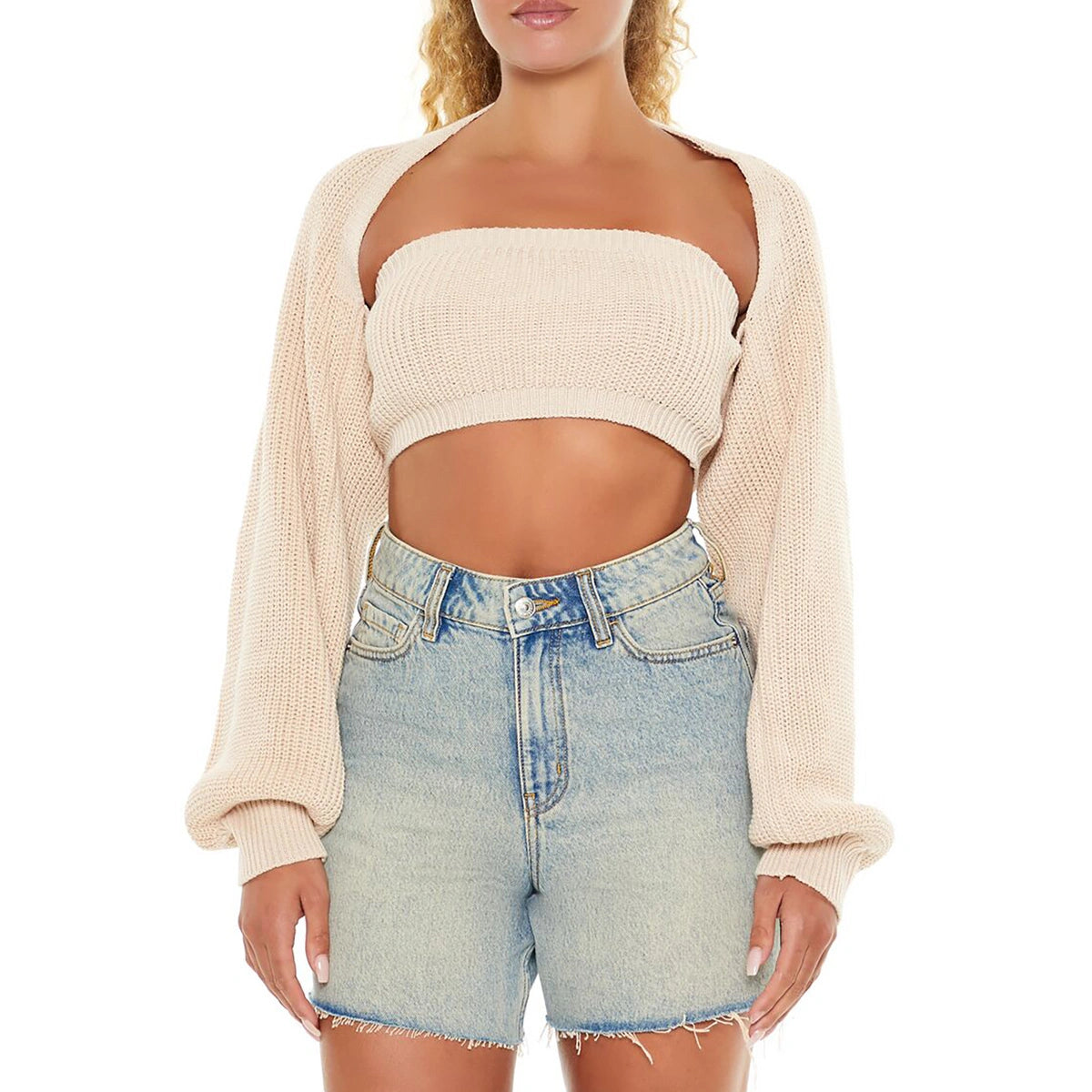 فوريفر 21 - طقم سترة علوية وسترة سفلية - يُباع بواسطة اف اي جي