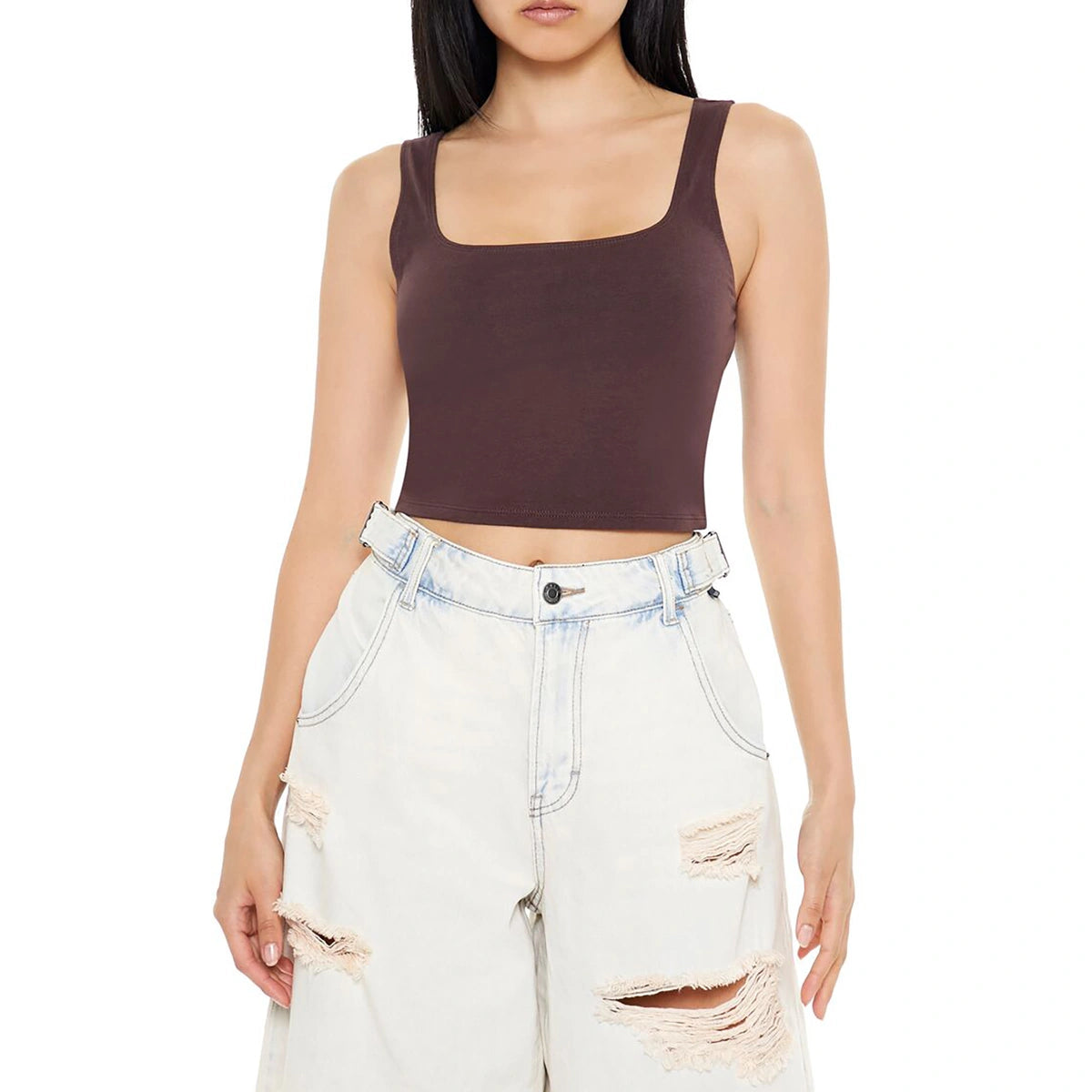 فوريفر 21 - قميص قصير بدون أكمام - تم بيعه بواسطة اف اي جي