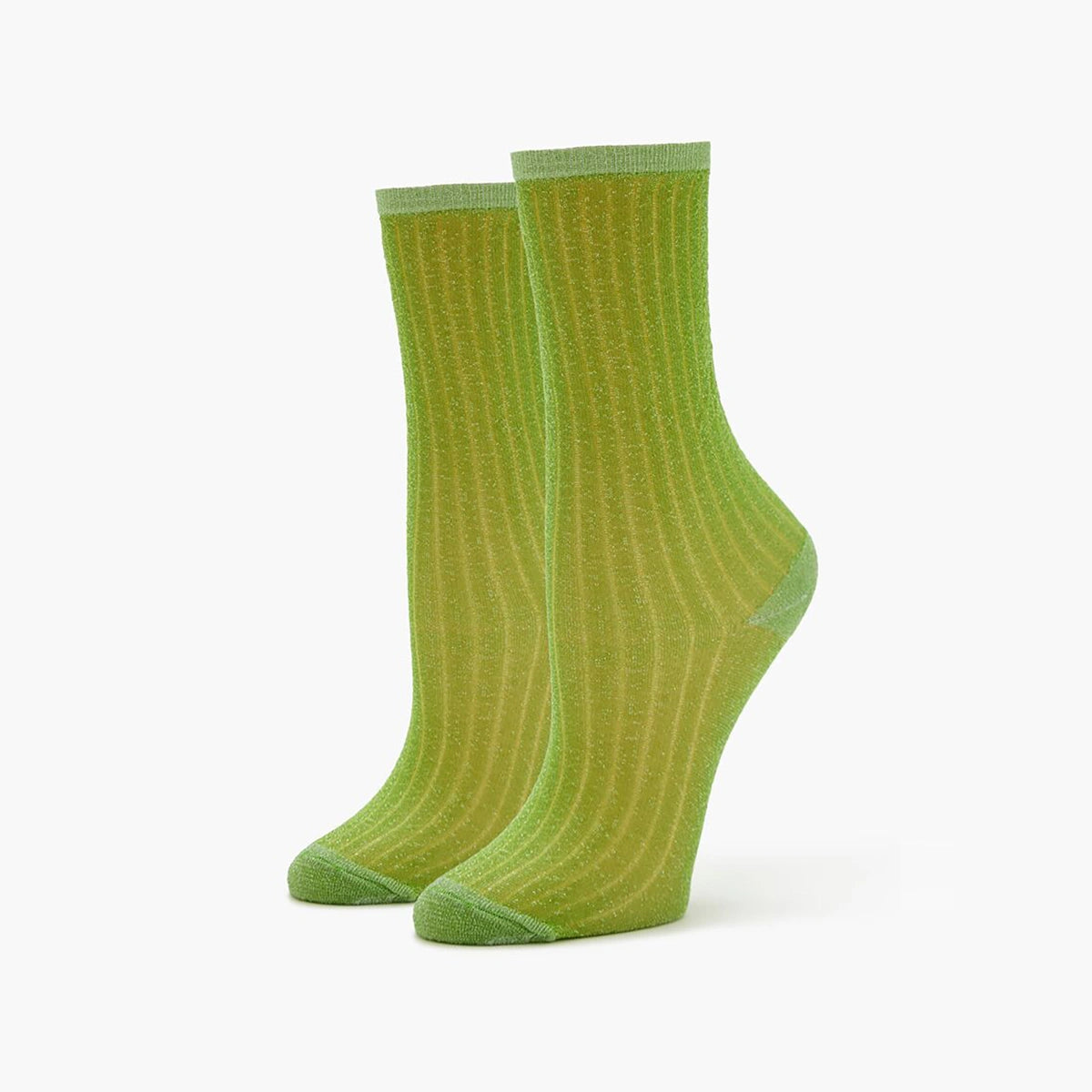 فوريفر 21 - جوارب منسوجة لامعة - تُباع بواسطة اف اي جي