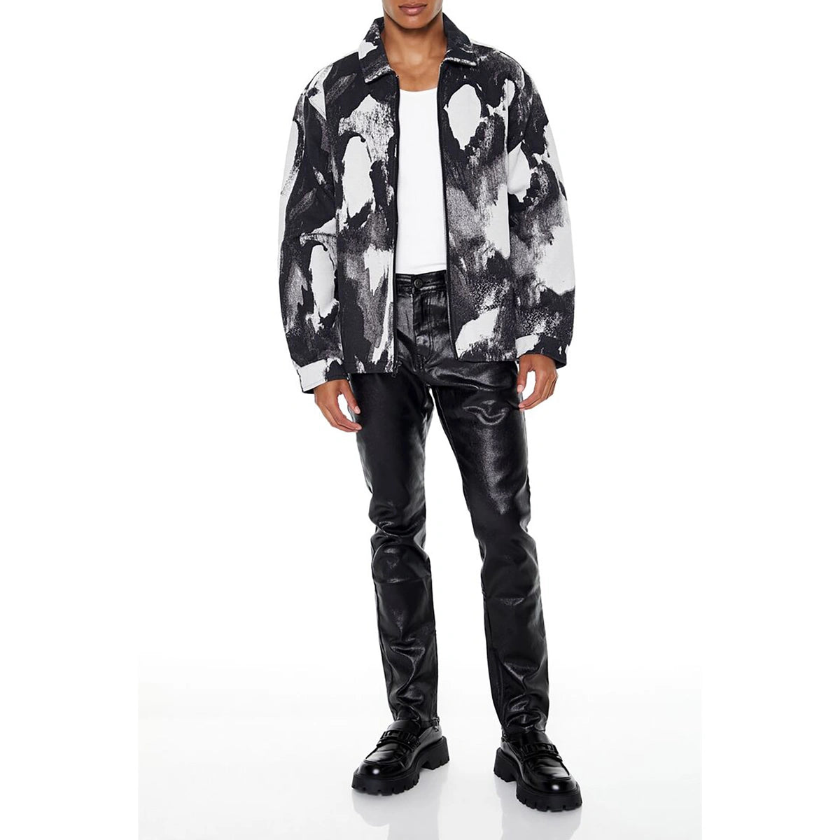 فوريفر 21 - بنطال جينز بقصة ضيقة - يُباع بواسطة اف اي جي