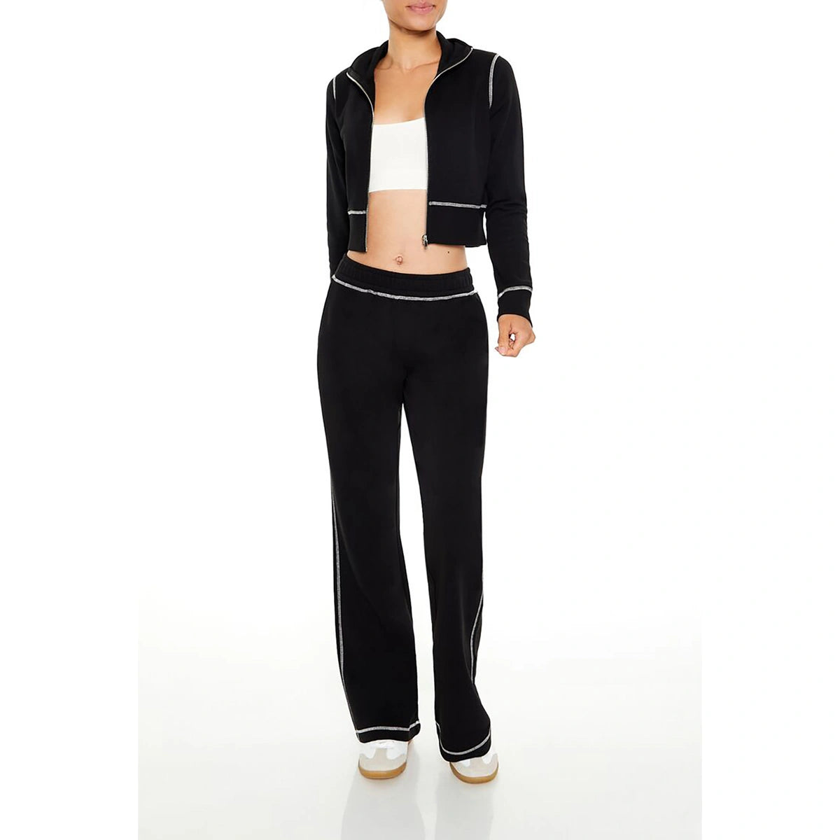 فوريفر 21 - بنطال رياضي فرينش تيري - تم بيعه بواسطة اف اي جي