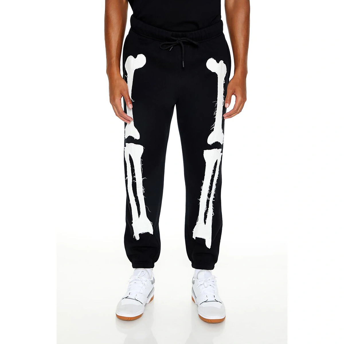 فوريفر 21 - بنطال رياضي مخيط على العظام - يُباع بواسطة اف اي جي