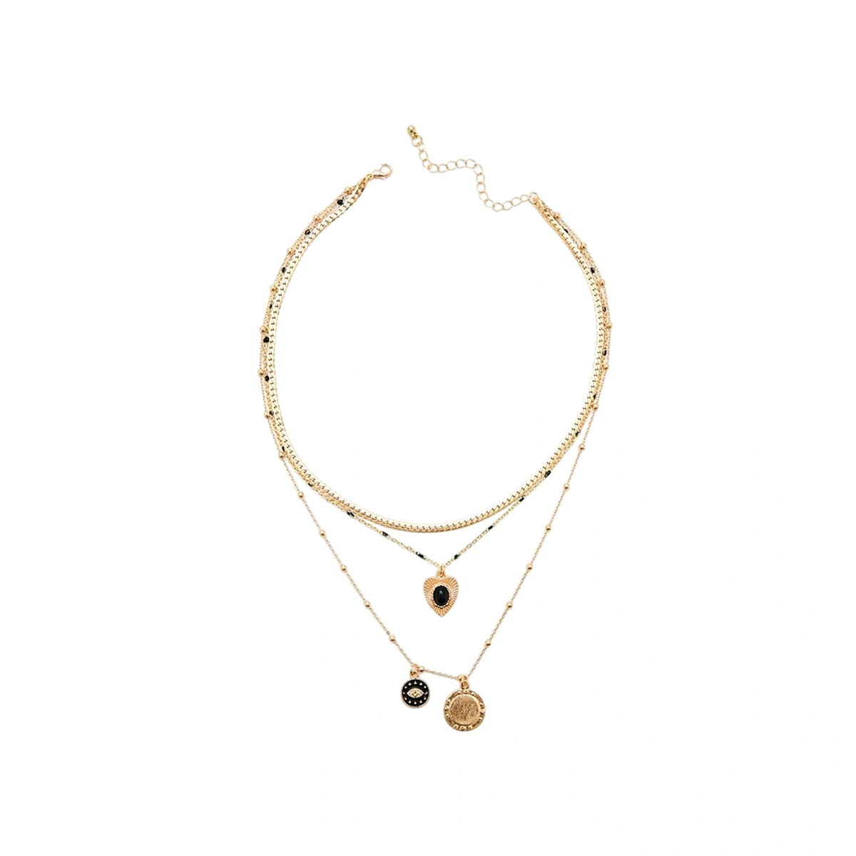 فوريفر 21 - قلادة ساحرة على شكل عين الشر - تُباع بواسطة اف اي جي