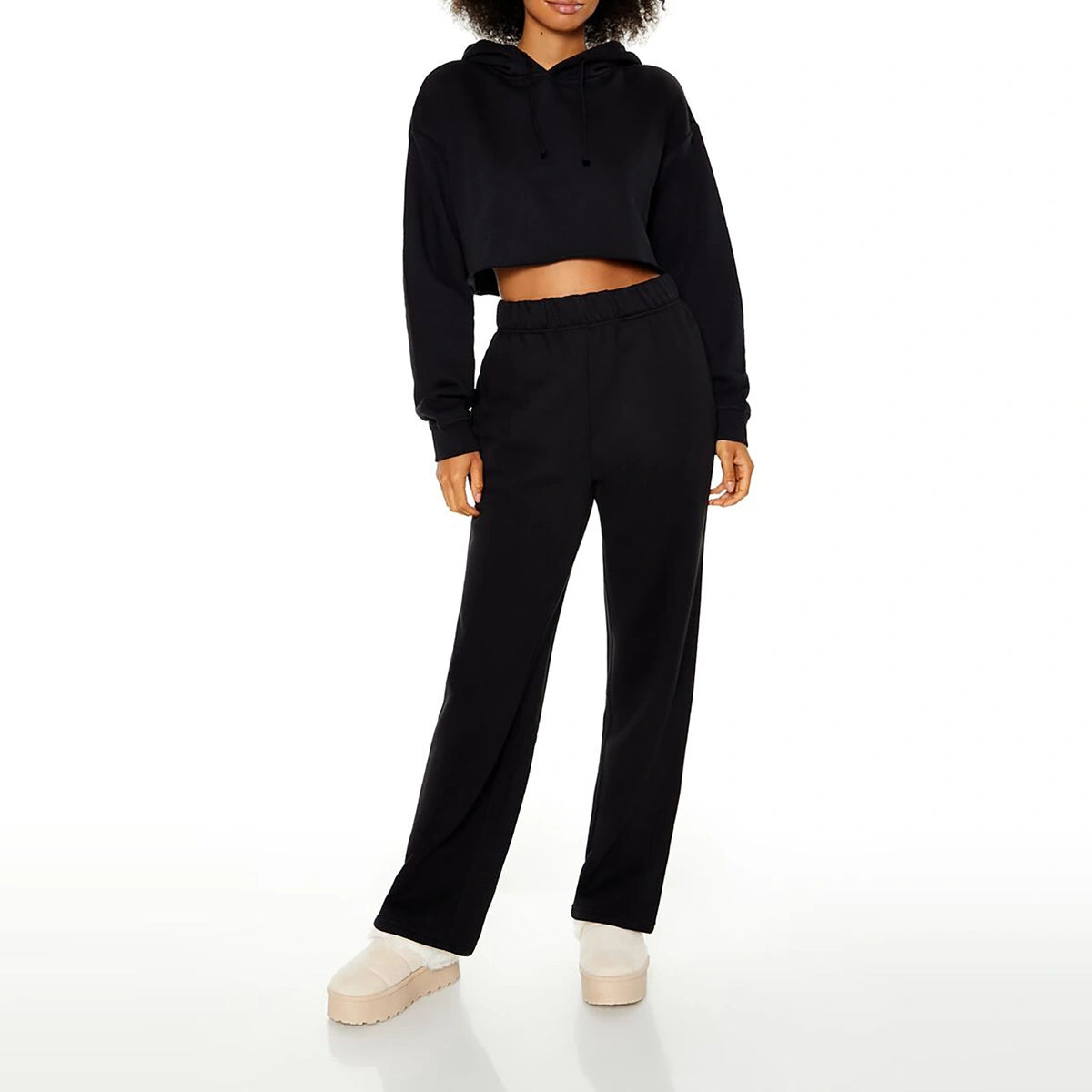 فوريفر 21 - بنطال رياضي بجيب من الصوف - يُباع بواسطة اف اي جي