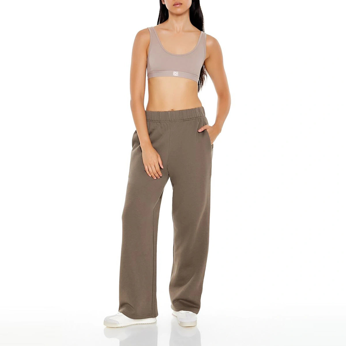 فوريفر 21 - بنطال رياضي بجيب من الصوف - يُباع بواسطة اف اي جي