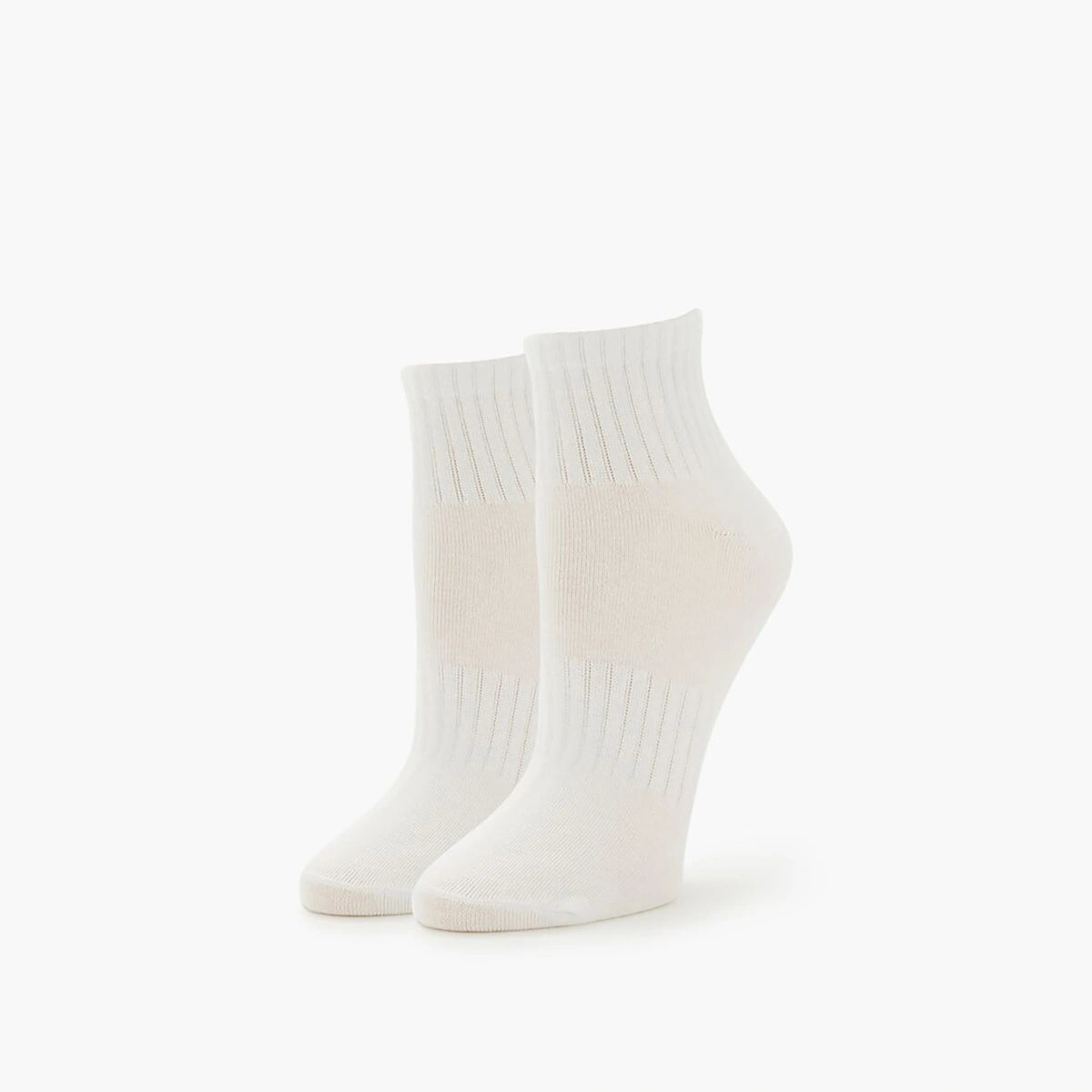 فوريفر 21 - جوارب ربع مضلعة - تباع بواسطة اف اي جي