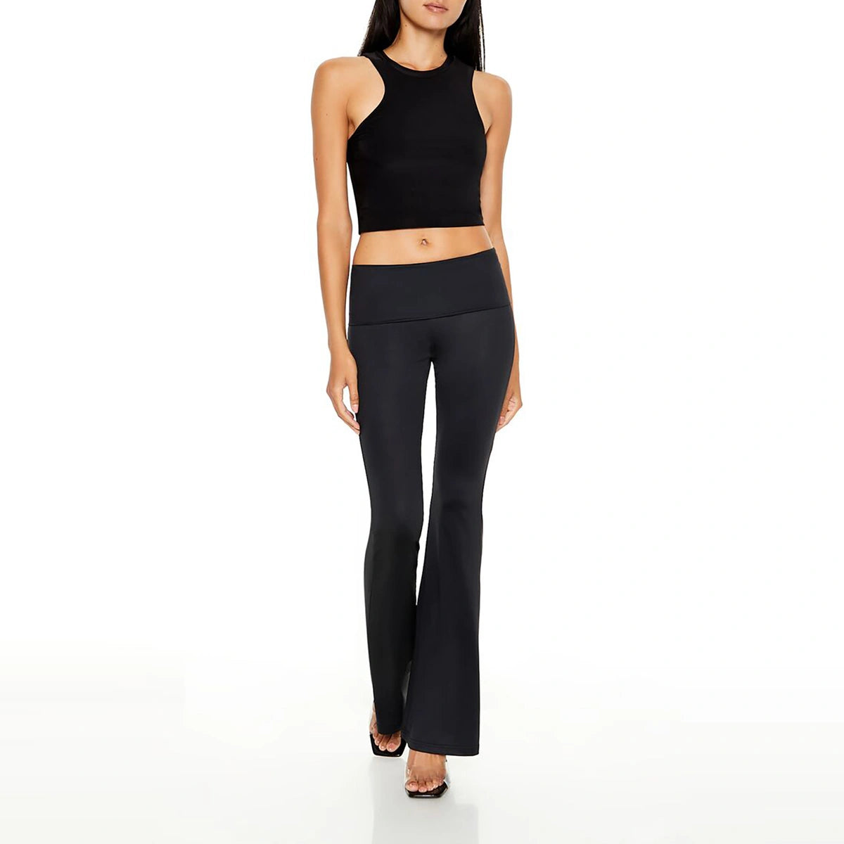 فوريفر 21 - Contour Sculpt Flare Leggings - تم بيعه بواسطة اف اي جي