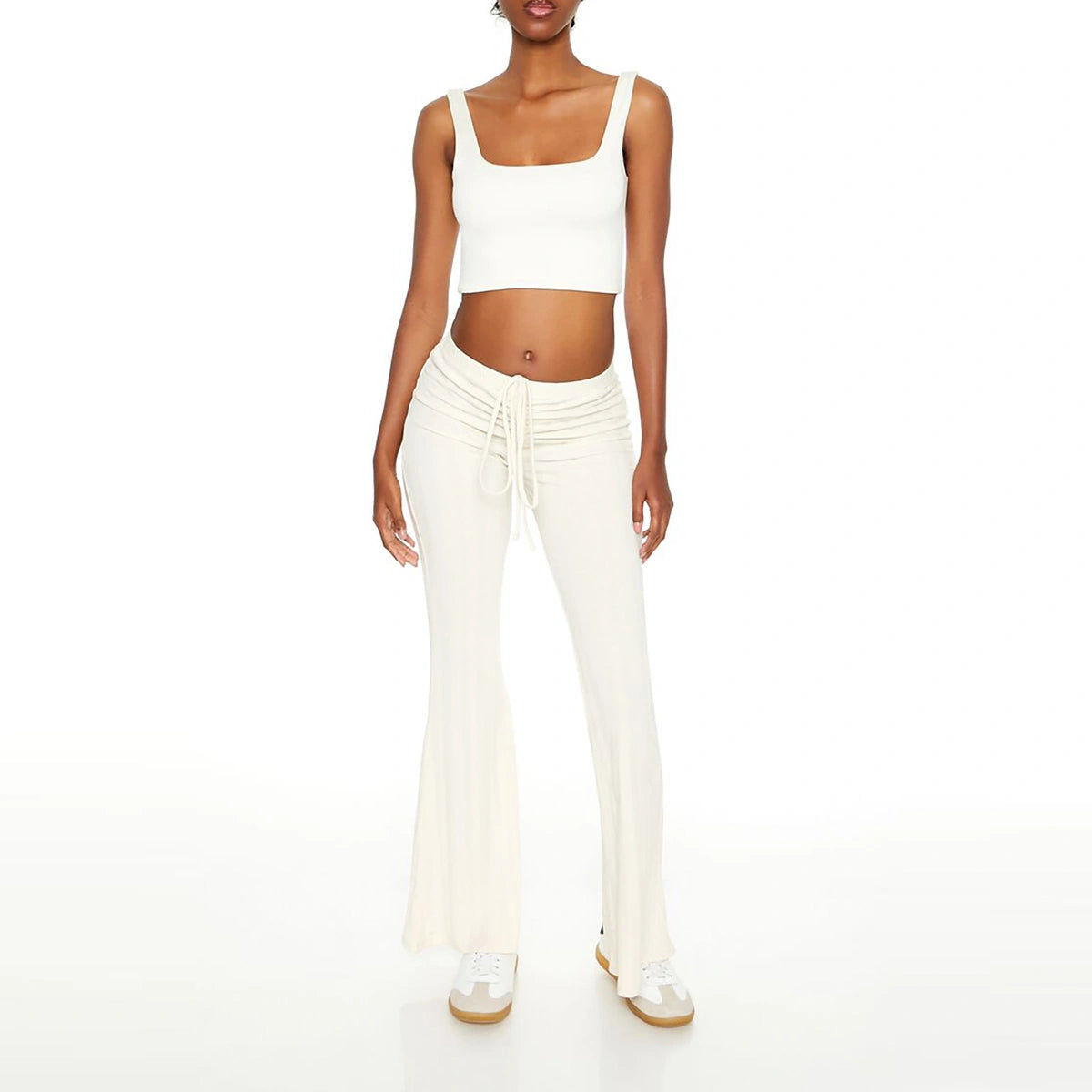 فوريفر 21 - Ruched Flare Leggings - تم بيعه بواسطة اف اي جي