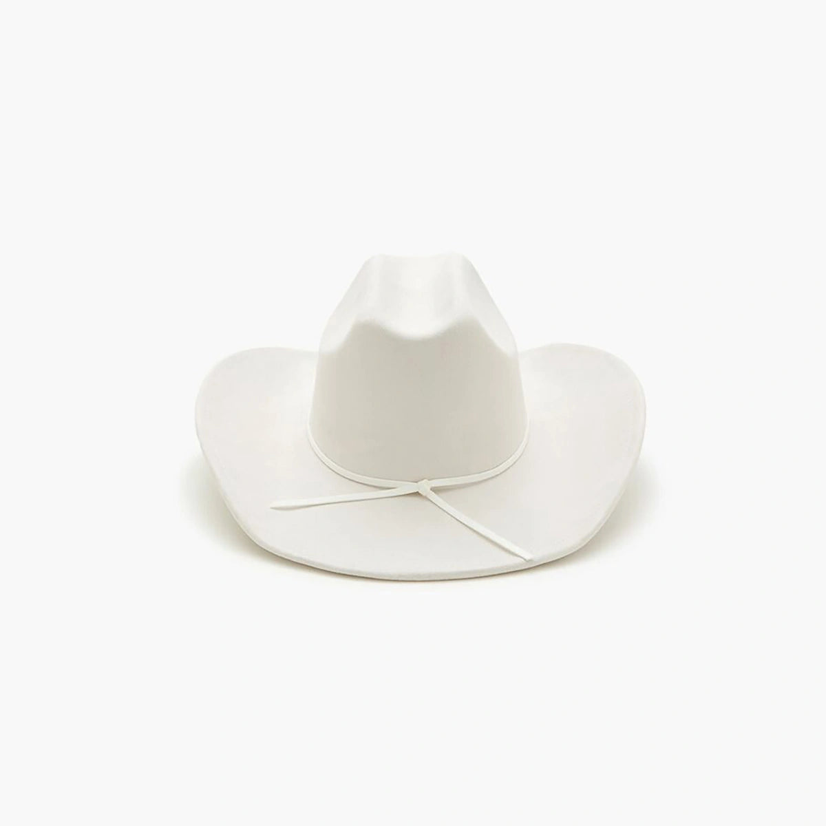 فوريفر 21 - قبعة رعاة البقر من جلد الغزال الصناعي - تُباع بواسطة اف اي جي