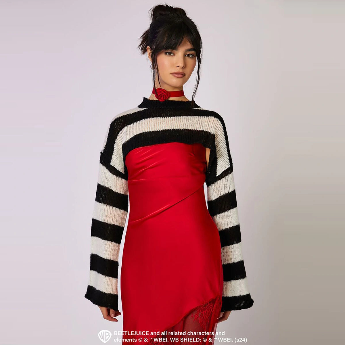 فوريفر 21 - سترة بيتلجويس مخططة - تُباع بواسطة اف اي جي