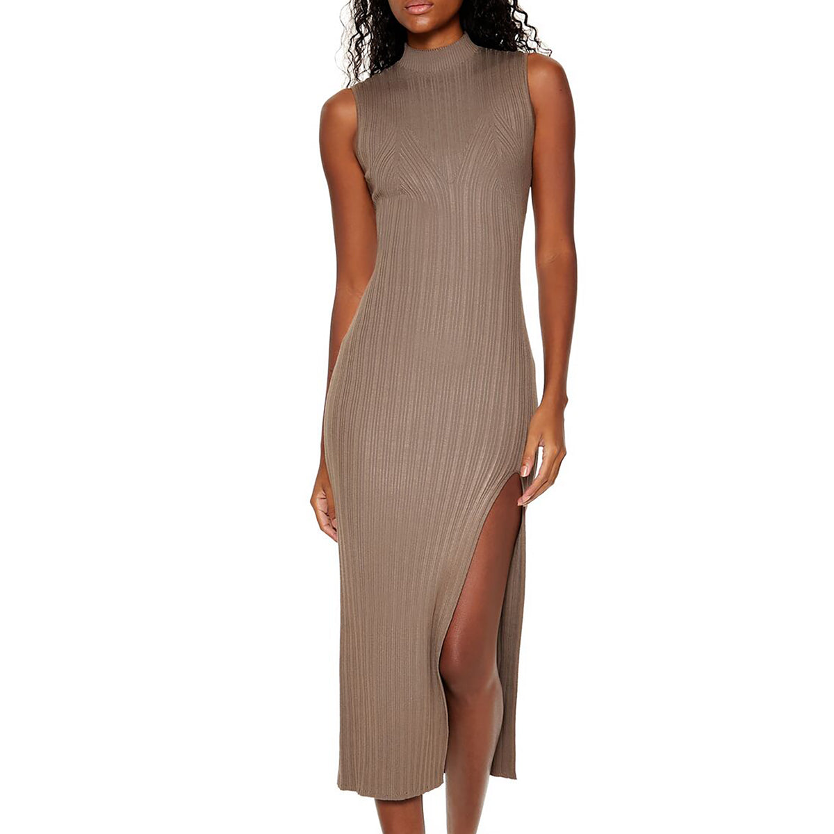 فوريفر 21 - طقم فستان متوسط الطول للنساء - يباع بواسطة اف اى جى