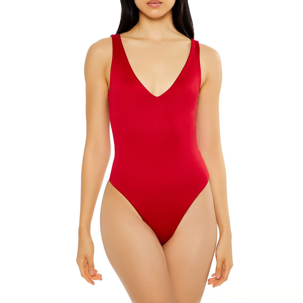 فوريفر 21 - بودي سوت بدون أكمام ضيق للنساء - يباع بواسطة اف اى جى