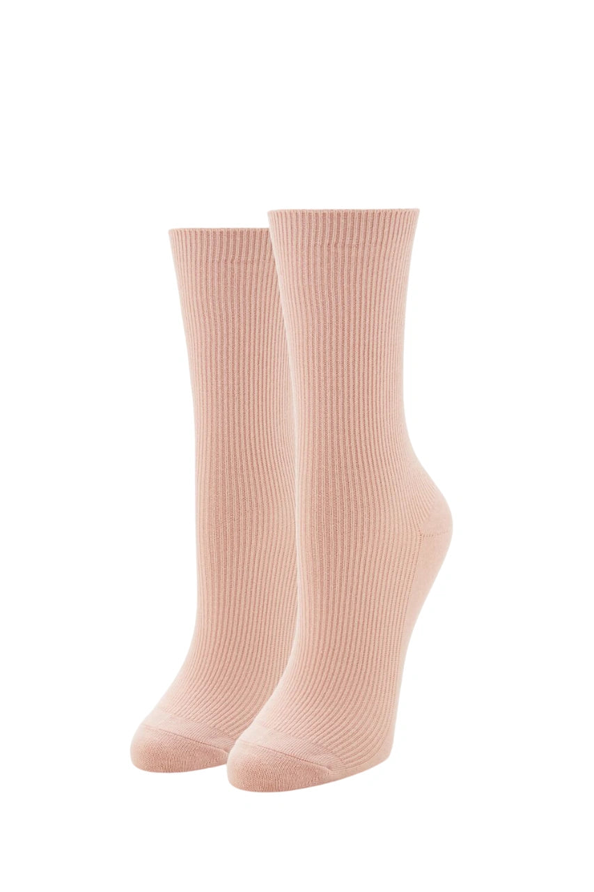 فوريفر 21-جوارب طاقم مضلعة-للنساء