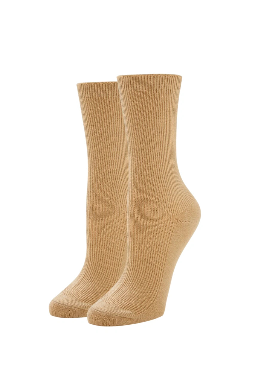 فوريفر 21-جوارب طاقم مضلعة-للنساء